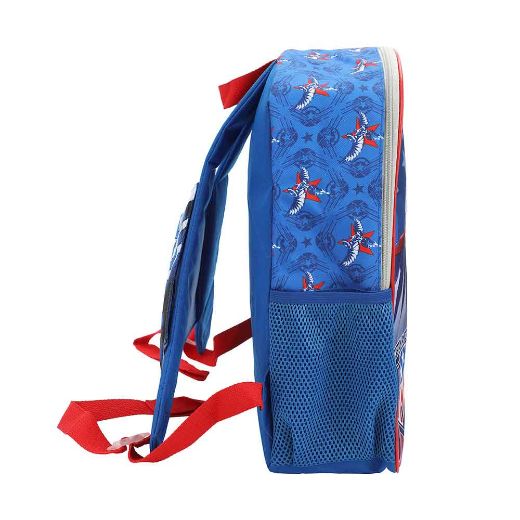 Picture of Marvel Captain America Cosplay Chest Panel Youth Backpack