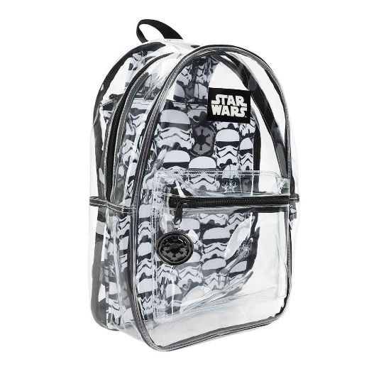 Picture of Star Wars Storm Trooper Clear Backpack & Laptop Sleeve