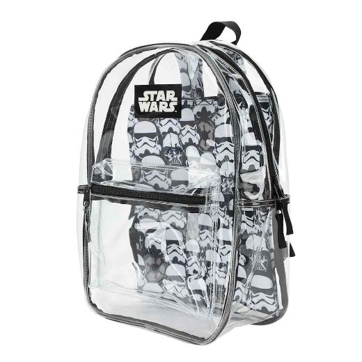 Picture of Star Wars Storm Trooper Clear Backpack & Laptop Sleeve