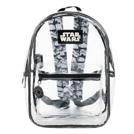 Picture of Star Wars Storm Trooper Clear Backpack & Laptop Sleeve