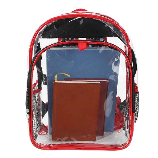 Picture of Disney Minnie Mouse 5 pc Clear Backpack Set