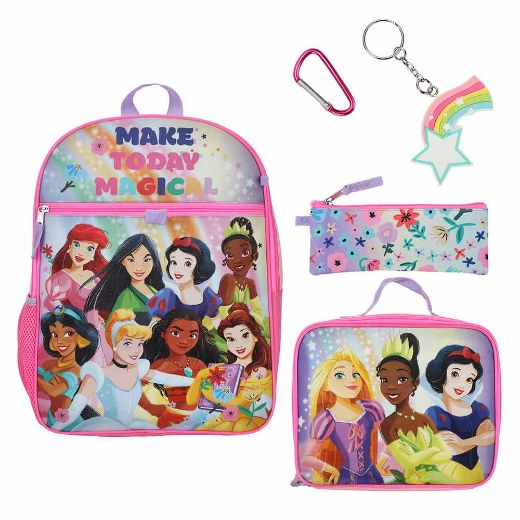 Picture of Disney Princess Make Today Magical 5 pc Youth Backpack Set