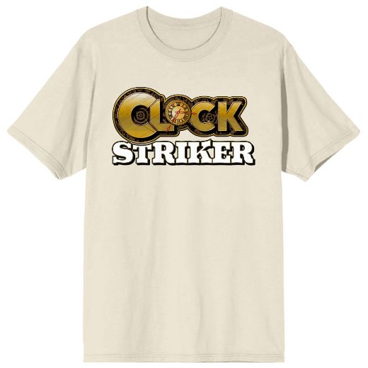 Picture of Clock Striker Logo Natural Unisex Tee