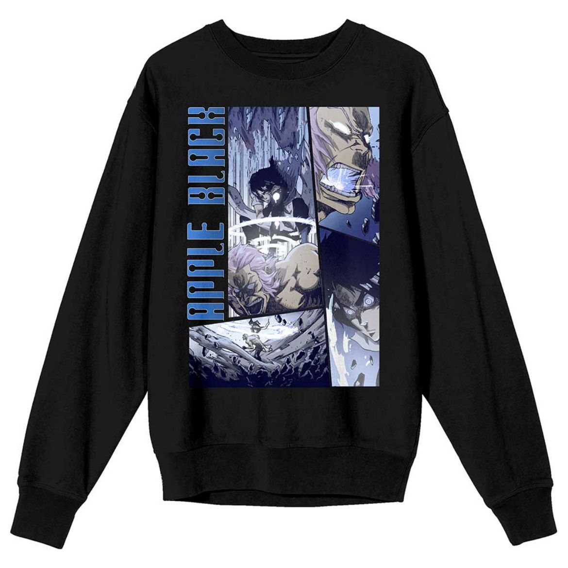 Picture of Apple Black Holy Ghost Ripple Unisex Sweatshirt