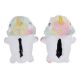Picture of White Unicorn Youth 3D Plush Slippers