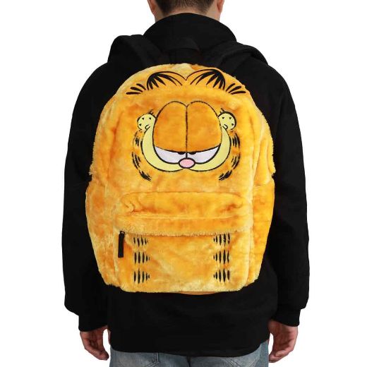 Picture of Garfield 3D Faux Fur Laptop Backpack