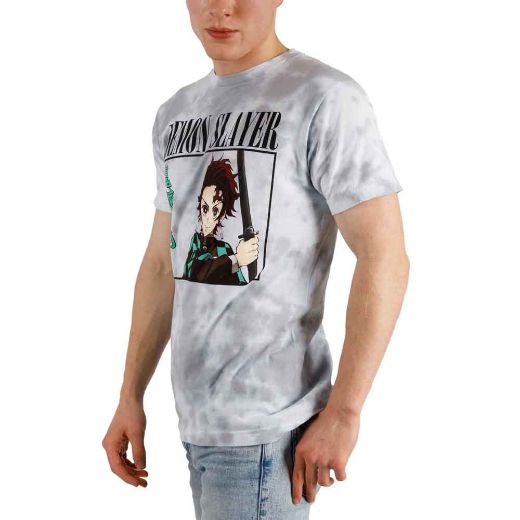 Picture of Demon Slayer Tanjiro Cloud Wash Unisex Tee