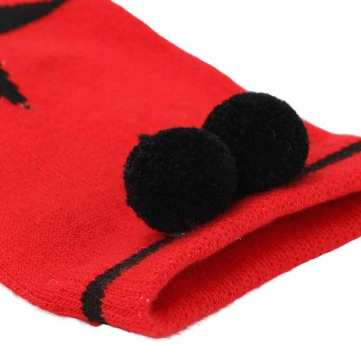 Picture of Harley Quinn Mismatch Cosplay Knee High Sock