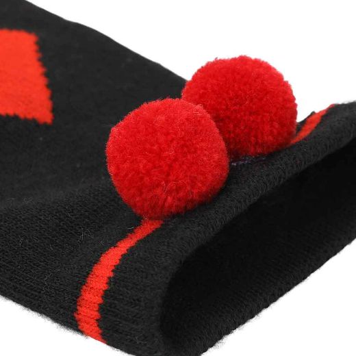 Picture of Harley Quinn Mismatch Cosplay Knee High Sock