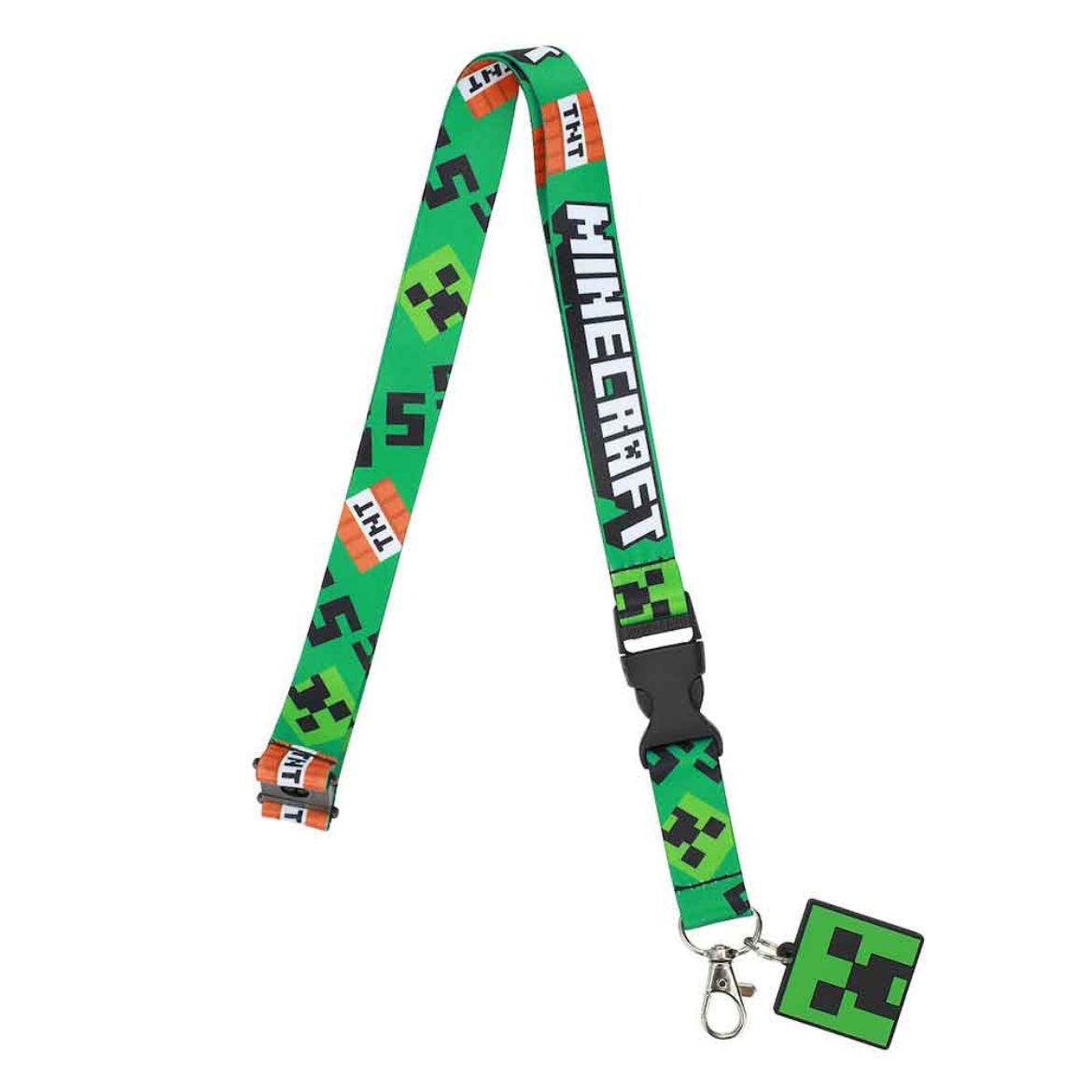 Picture of Minecraft Creeper Lanyard