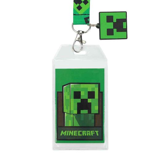 Picture of Minecraft Creeper Lanyard