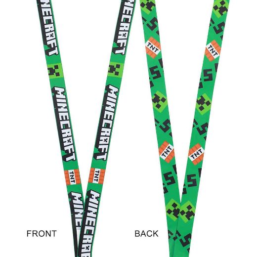 Picture of Minecraft Creeper Lanyard