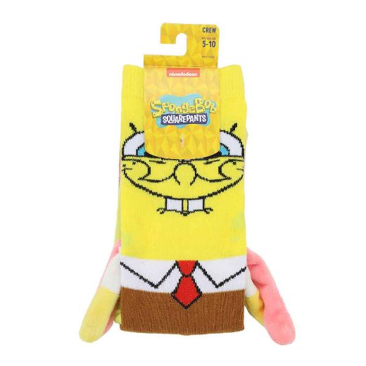 Picture of SpongeBob SquarePants & Patrick 3D Women's Crew Socks