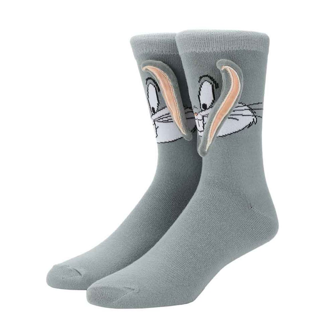 Picture of Looney Tunes Bugs Bunny 3D Plush Ears Crew Socks