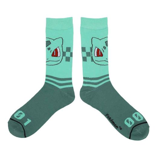 Picture of Pokemon Characters 5 Pair Crew Socks