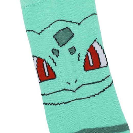 Picture of Pokemon Characters 5 Pair Crew Socks