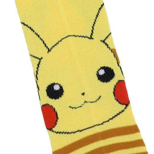 Picture of Pokemon Characters 5 Pair Crew Socks