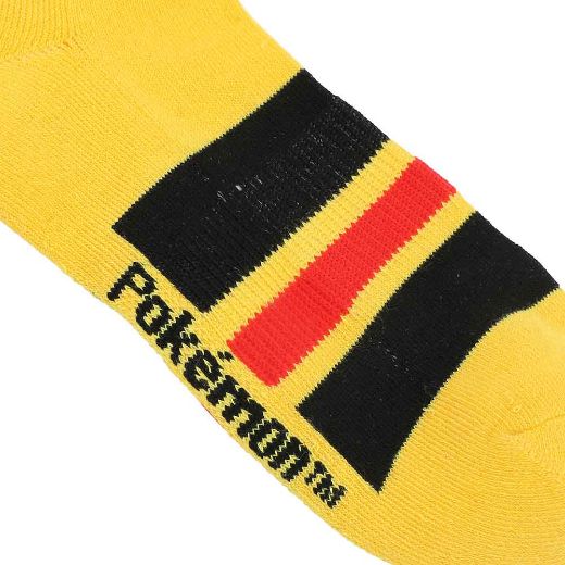 Picture of Pokemon Pikachu 0025 Woven Label Crew Socks