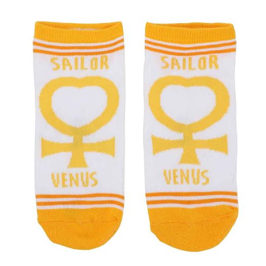 Picture of Sailor Moon Scout Symbols 5 Pair Ankle Socks