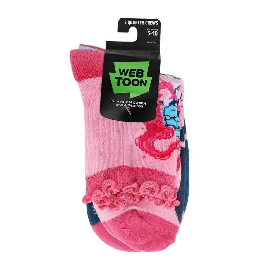 Picture of LORE OLYMPUS 3 Pair Quarter Crew Socks