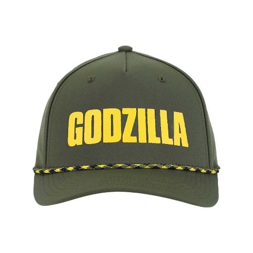 Picture of Godzilla Elite Flex Pre-Curved Bill Snapback