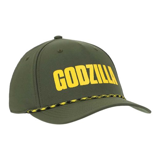 Picture of Godzilla Elite Flex Pre-Curved Bill Snapback