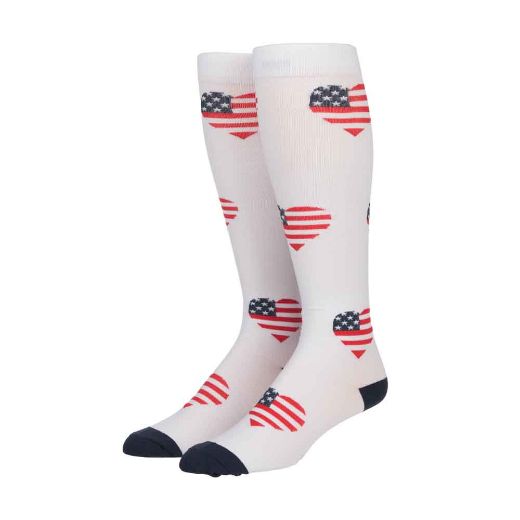 Picture of Americana 2 Pair Knee High Socks